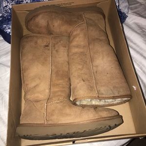 Ugg boots classic tall chestnut